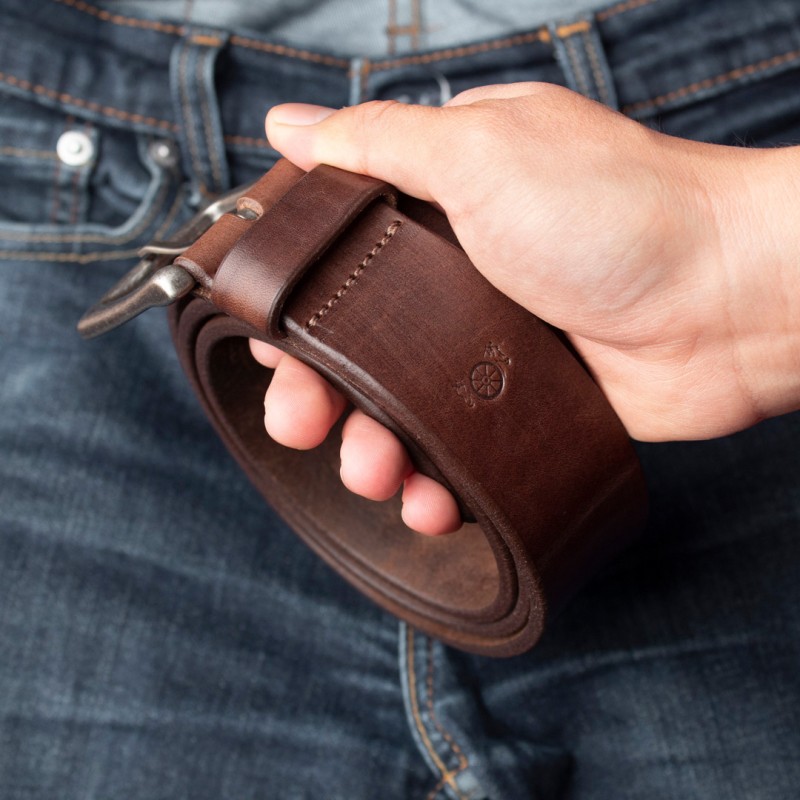 Cinturón 4 cm – Curtido vegetal