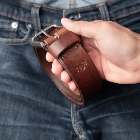 Cinturón 3.5 cm - Curtido vegetal