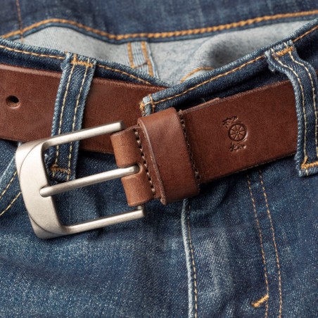 Cinturón 3.5 cm - Curtido vegetal