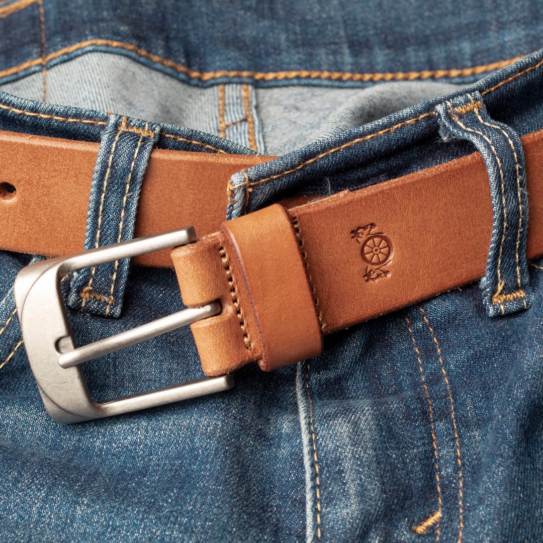 Cinturón 3.5 cm - Curtido vegetal