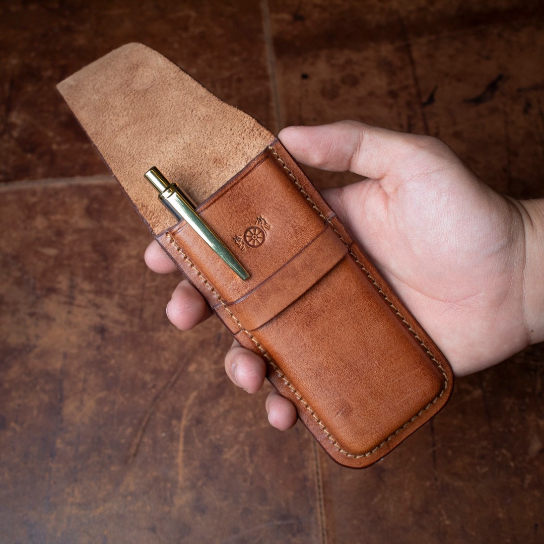 Estuche para bolígrafos o plumas - triple