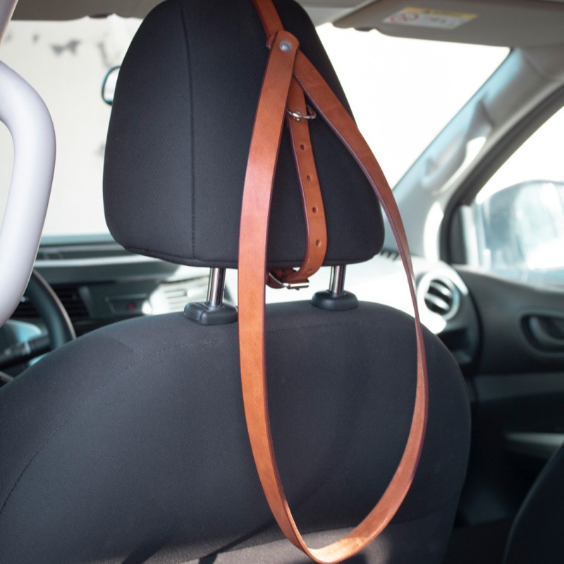 Soporte para sombrero en cuero 2